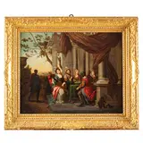 Erasmus Quellinus II, Allegra compagnia, oil on canvas