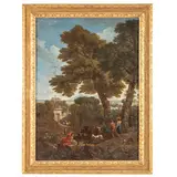Paesaggio pastorale by Jan Frans van Bloemen, oil on canvas, offered Dec 2025