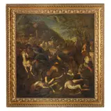 Matteo Ghidoni, Dopo la battaglia, oil on canvas