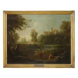 Paesaggio by François Simonot Detto Francesco Borgognone, oil on canvas, offered Dec 2025