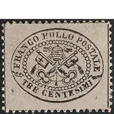 Antichi Stati Italiani. Stato Pontificio, Senza titolo