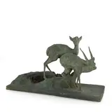 Milano 1875 - 1958 / Senza titolo by Guido Righetti, bronze, offered Dec 2025