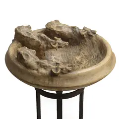 Duilio Cambellotti, Roma 1876 - 1960 / Conca dei bufali, 1908 circa, terracotta