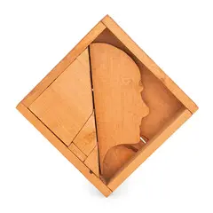 Castelfrentano 1938 / Ritratto d'autore, 1975 by Mario Ceroli, Legno, offered Dec 2025