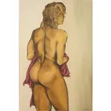 Bahman Mohasses, Iran 1931 - Roma 2010 / Senza titolo, 1984, oil on canvas