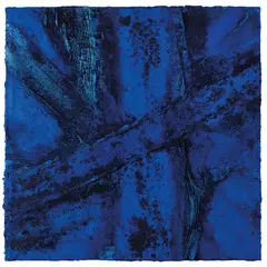 Marcello Lo Giudice, Taormina 1957 / Eden blu, 2017, oil and pigmento on canvas