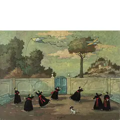Nino Caffè, Alfedena 1908 - Pesaro 1975 / Senza titolo,, oil on canvas cartonata