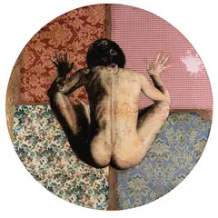 Federico Guida, Milano 1969 / La donna ragno, 2004, oil on canvas