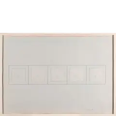 Turi Simeti, Alcamo, 1929 - 2021 / Senza titolo, mixed media on paper