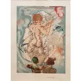 Figueras 1904 - 1989 / Sindbad il marinaio, by Salvador Dalí, lithograph a colori on paper, offered Dec 2025