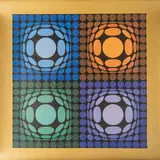 Victor Vasarely, Pecs 1906 - Parigi 1997 / Senza titolo