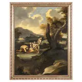 Il salvataggio di Agar by Evangelista Martinotti, oil on canvas, offered Feb 2026