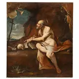 San Girolamo by Jacopo Zoboli, oil on canvas, offered Feb 2026