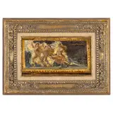 Antonio Rizzi, Cremona, 1869 - Firenze, 1940 / Menadi, bozzetto, oil on cardboard