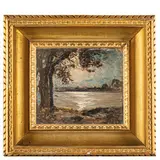 Antonio Fontanesi, Reggio Emilia, 1818 - Torino, 1882 / Paesaggio