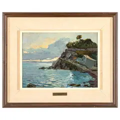 Sassari, 1858 - Genova, 1945 / La Marinetta by Andrea Figari, oil on panel, offered Feb 2026