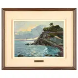 Andrea Figari, Sassari, 1858 - Genova, 1945 / La Marinetta, oil on panel