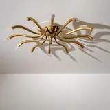 A Ceiling Lamp Attributed To O. Torlasco, Senza titolo