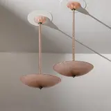 Senza titolo by Two Ceiling Lamps By E. Barovier, offered Feb 2026