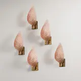 Senza titolo by Five Wall Lamps Attributed To A. Seguso, offered Feb 2026