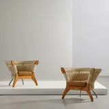 Senza titolo by A Pair Of Armchairs By R. Dordoni, offered Feb 2026