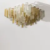 A Ceiling Lamp By P. Venini, Senza titolo