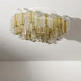 A Ceiling Lamp By P. Venini, Senza titolo