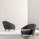Senza titolo by A Pair Of Armchairs Attributed To G. Ponti, offered Feb 2026