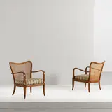 Senza titolo by A Pair Of Armchairs By M. Cereghini, offered Feb 2026