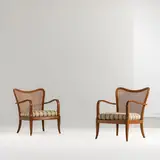Senza titolo by A Pair Of Armchairs By M. Cereghini, offered Feb 2026
