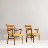 A Pair Of Armchairs Attributed To P. Buffa, Senza titolo