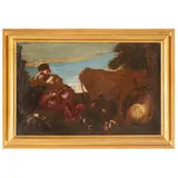 Antonio Maria Vassallo, La Maga Circe, oil on canvas