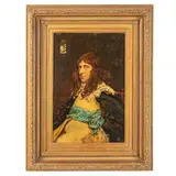 John Seymour Lucas, Londra 1849 - 1923 / Ritratto di cavaliere / Firmato Seym Lucas e datato 1878 in alto a destra, oil on canvas