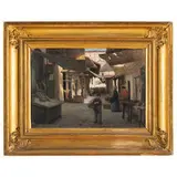 Torino 1845 - 1904 / Scena di mercato / Firmato C Turletti in basso a sinistra by Celestino Turletti, oil on canvas, offered Mar 2026