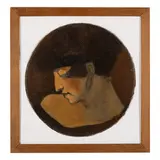 Fano, 1903 - Lecco, 1981 / Profilo di donna / Firma sul retro by Orlando Sora, oil on canvas, offered Mar 2026
