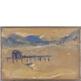 Renato Birolli, Verona 1905 - Milano 1959 / Lago alpino, 1931