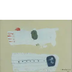 Fateh Moudarres, Aleppo 1922 - Damasco 1999 / Senza titolo, 1961, mixed media on paper