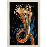 Mario Schifano, Homs 1934 - Roma 1998 / Fibre ottiche, lithograph a colori on paper