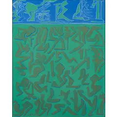Riccardo Licata, Torino 1929 - Venezia 2014 / Senza titolo, 1971, oil on canvas