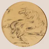 Aligi Sassu, Milano 1912 - Palma di Maiorca 2000 / Cavallo, 1960