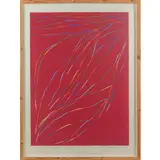 Piero Dorazio, Roma 1927 - Perugia 2005 / Composizione rossa, 1994, lithograph a colori on paper