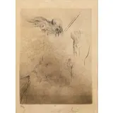 Figueras 1904 - 1989 / Senza titolo, 1969 (dalla serie del Faust) by Salvador Dalí, lithograph a colori on paper, offered Apr 2026