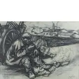 Ugo Attardi, Genova 1923 - Roma 2006 / Caratteri, 1953