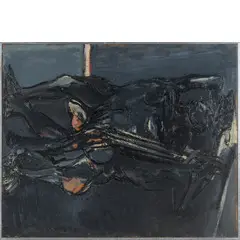 Franco Francese, Milano 1920 - 1996 / Senza titolo, 1961, oil on panel