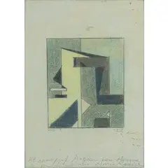 Mario Radice, Como 1900 - 1987 / Senza titolo, 1937, pencil on paper