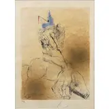 Figueras 1904 - 1989 / Senza titolo, 1969 (dalla serie del Faust) by Salvador Dalí, lithograph a colori on paper, offered Apr 2026