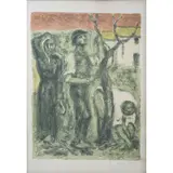 Ardengo Soffici, Rignano sull'Arno (Fi) 1879 - Poggio a Caiano (Fi) 1964 / Senza titolo, lithograph a colori on paper
