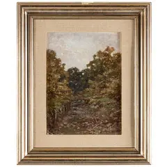 Eugenio Gignous, Milano, 1850 - Stresa, 1906 / Paesaggio, oil on canvas