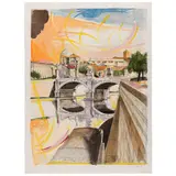Ugo Attardi, Genova 1923 - Roma 2006 / Senza titolo