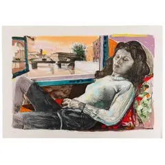 Genova 1923 - Roma 2006 / Senza titolo by Ugo Attardi, lithograph colorata a mano on paper, offered Apr 2026